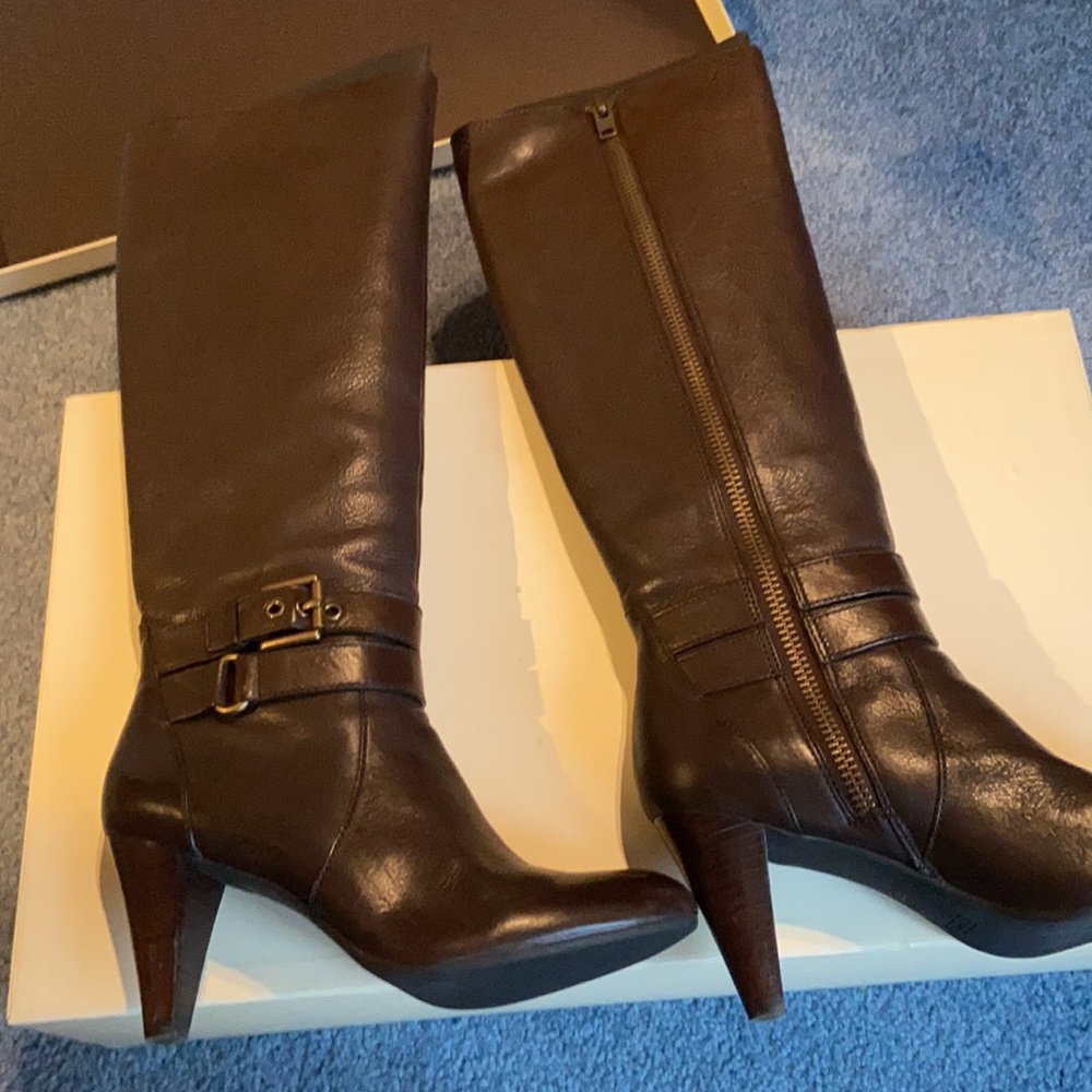 Coach Addie tall boot in Espresso - Picture 3 of 3